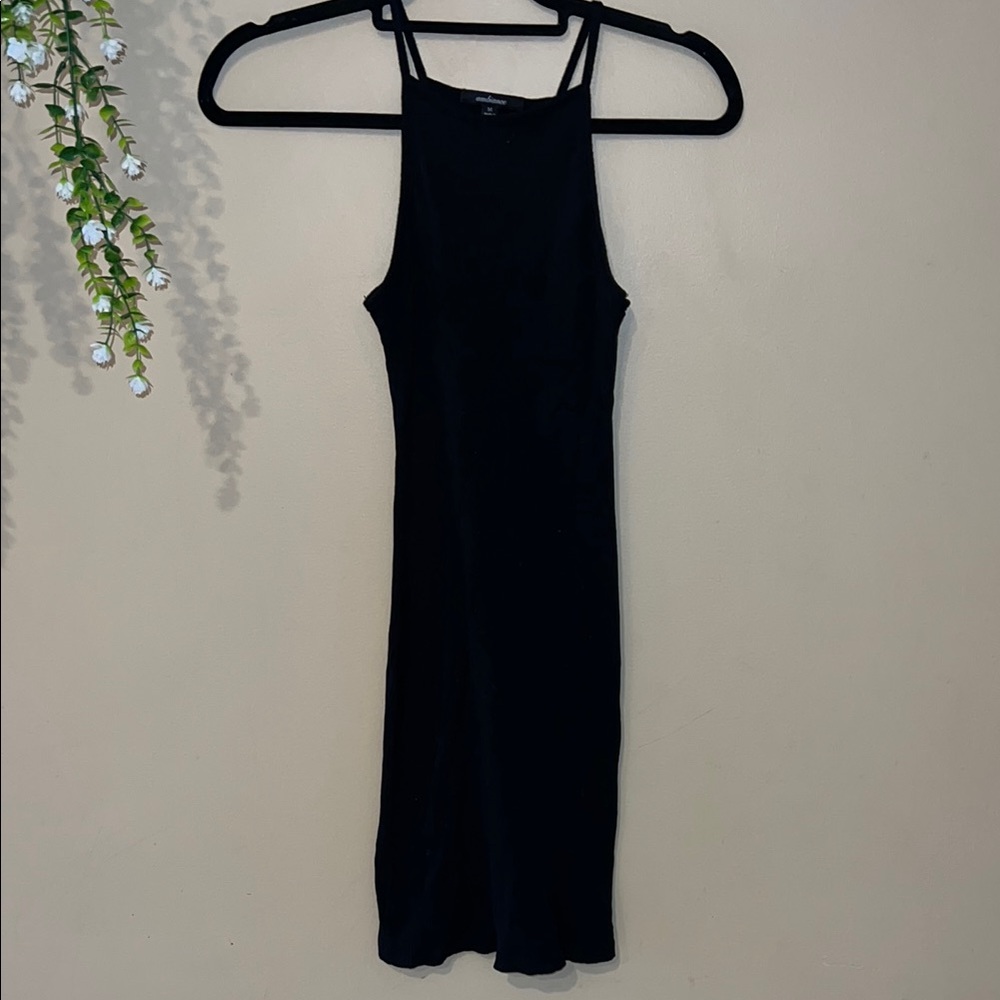 Ambiance Black Midi Dress